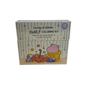 Ohuhu x Coco Wyo Cozy Mood Coloring Kit Honolulu B 48 Colors Alcohol Markers NEW